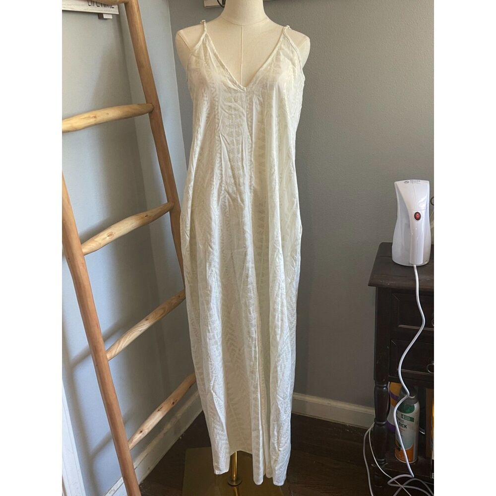 Elan Thin Strap Maxi Dress Cover-Up